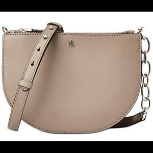 LAUREN Ralph Lauren Super Smooth Leather Sutton 22 Crossbody Medium HandBag
